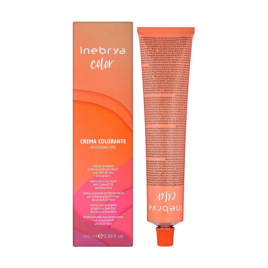 Уцінка! Перманентна крем-фарба для волосся Inebrya Color 7/17 Blonde Cashmere, 100 мл